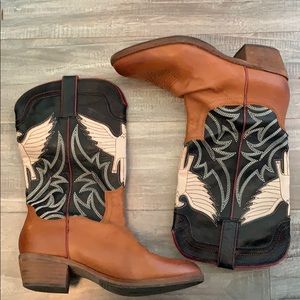 Sam Edelman Leather cowboy boots